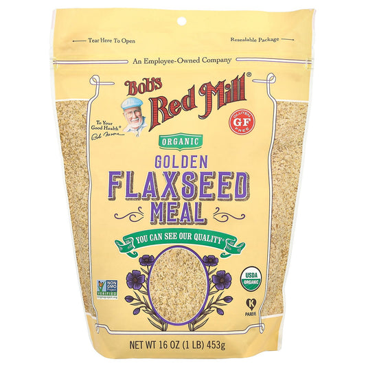 Bob's Red Mill, Organic Golden Flaxseed Meal, 16 oz (453 g)