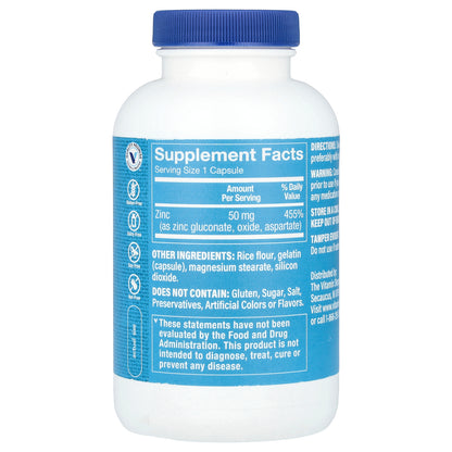 The Vitamin Shoppe, Zinc, 50 mg, 200 Capsules