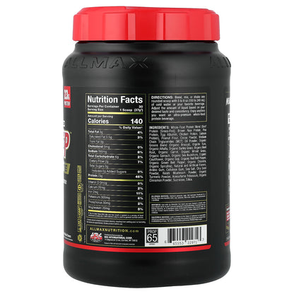 ALLMAX, Meal Prep™ Lite, Chocolate Peanut Butter, 2.43 lbs (38.8 oz)