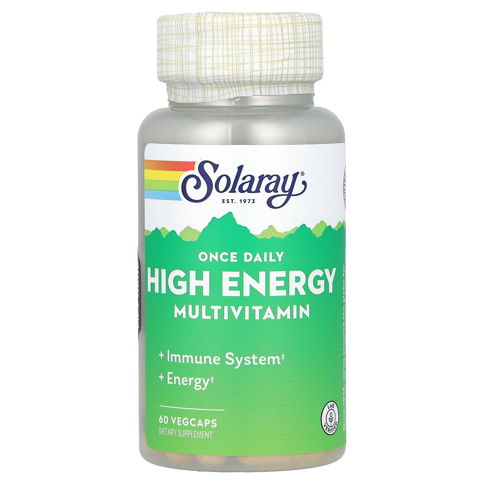 Solaray, Once Daily High Energy Multivitamin, 60 VegCaps