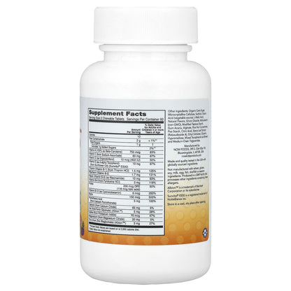 NOW Foods, Kid Vits™, Grape Splash, 120 Chewable Tablets