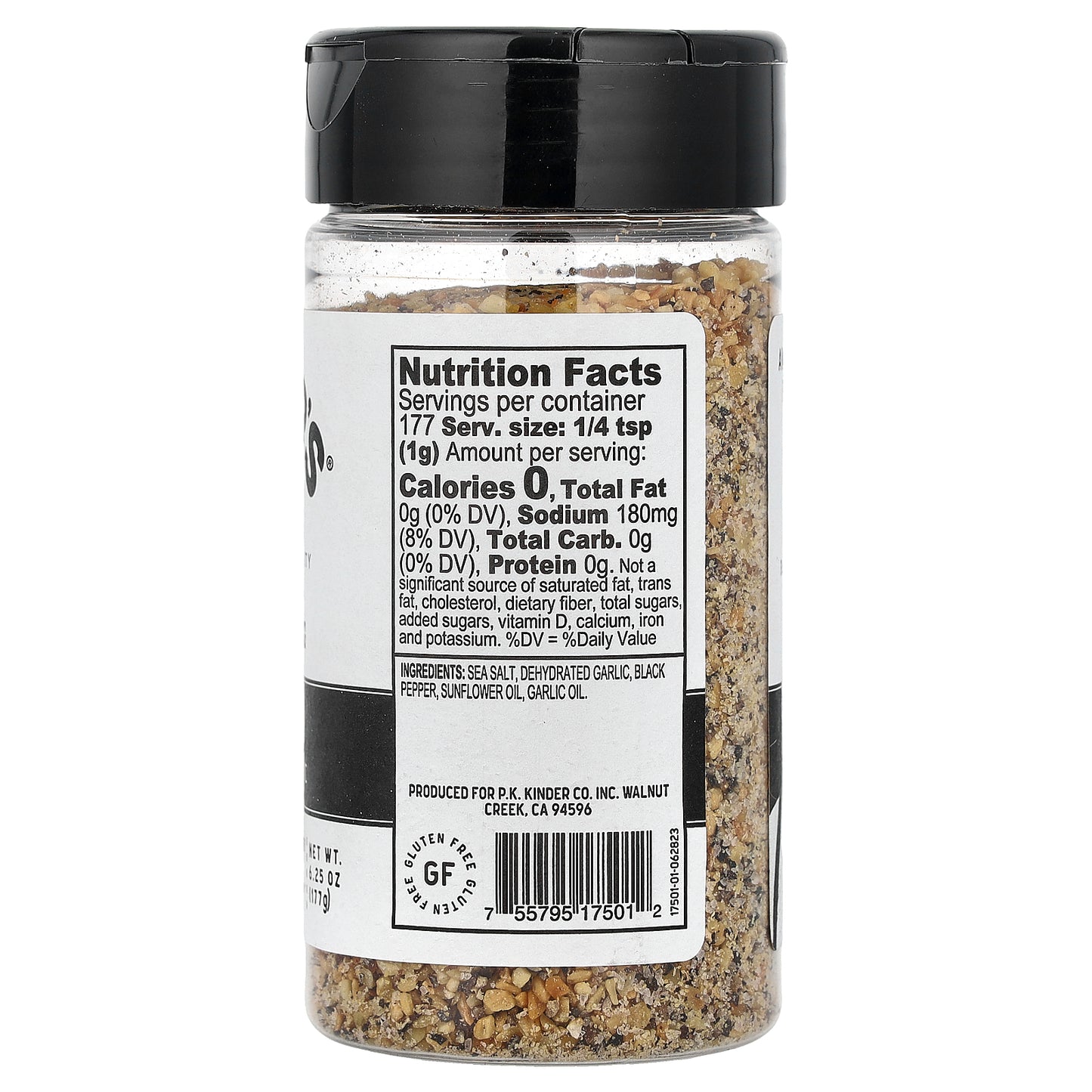 KINDER'S, Seasoning, The Blend, Salt, Pepper & Garlic, 6.25 oz (177 g)