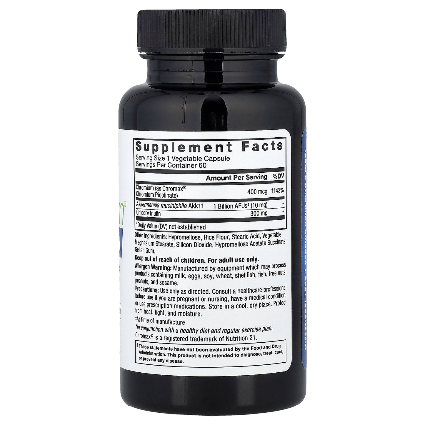 Force Factor, ProbioSlim® Akkermansia, 60 Vegetable Capsules