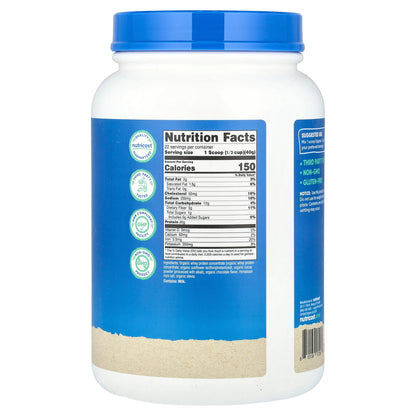 Nutricost, Organic Whey Protein, Double Chocolate, 2 lb (907 g)