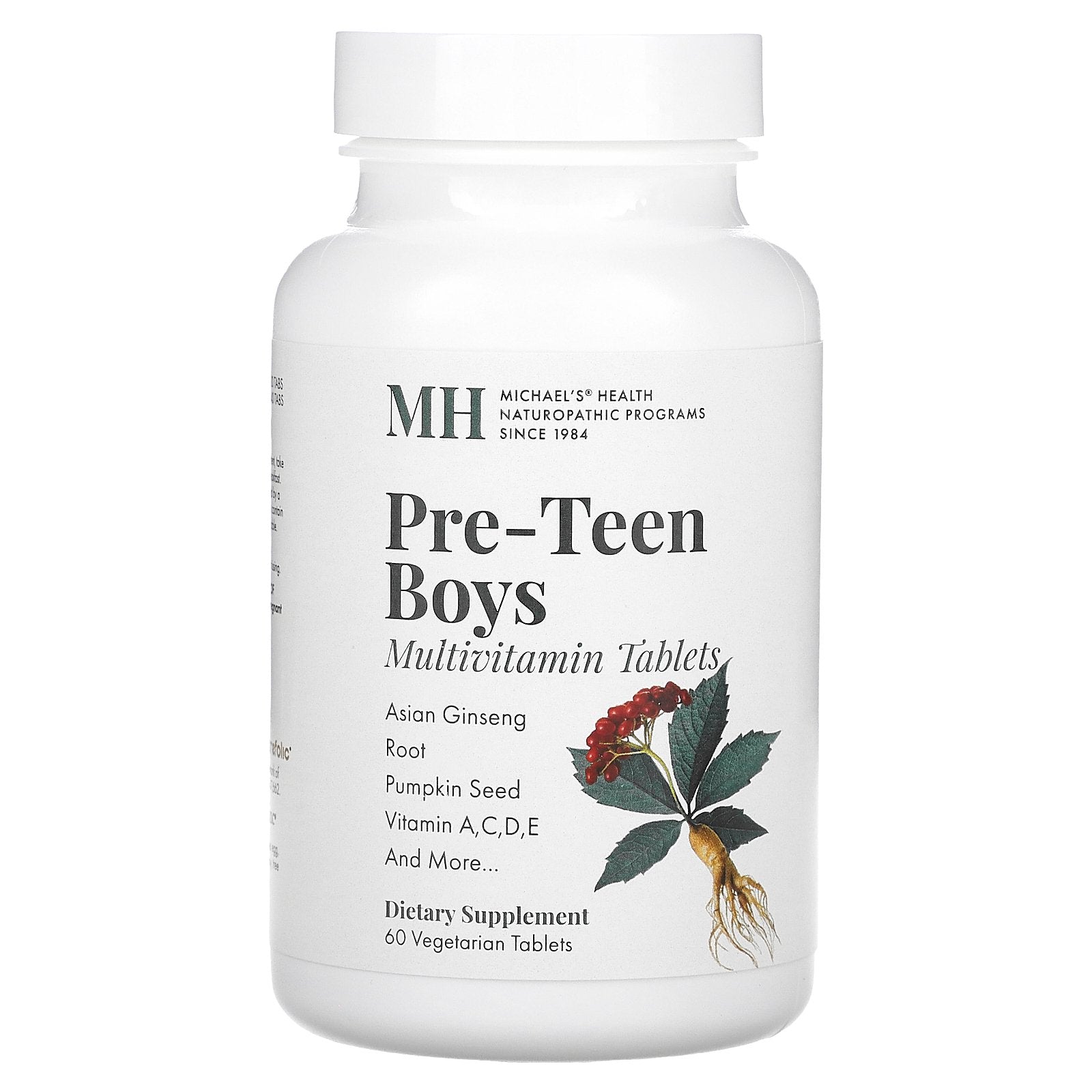 Michael's Health, Pre-Teen Boys Multivitamin, 60 Vegetarian Tablets