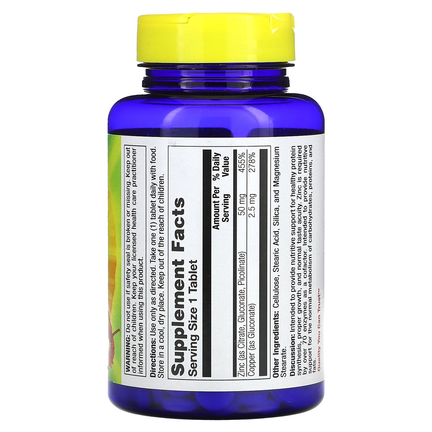 Nature's Life, Zinc, 50 mg, 250 Tablets