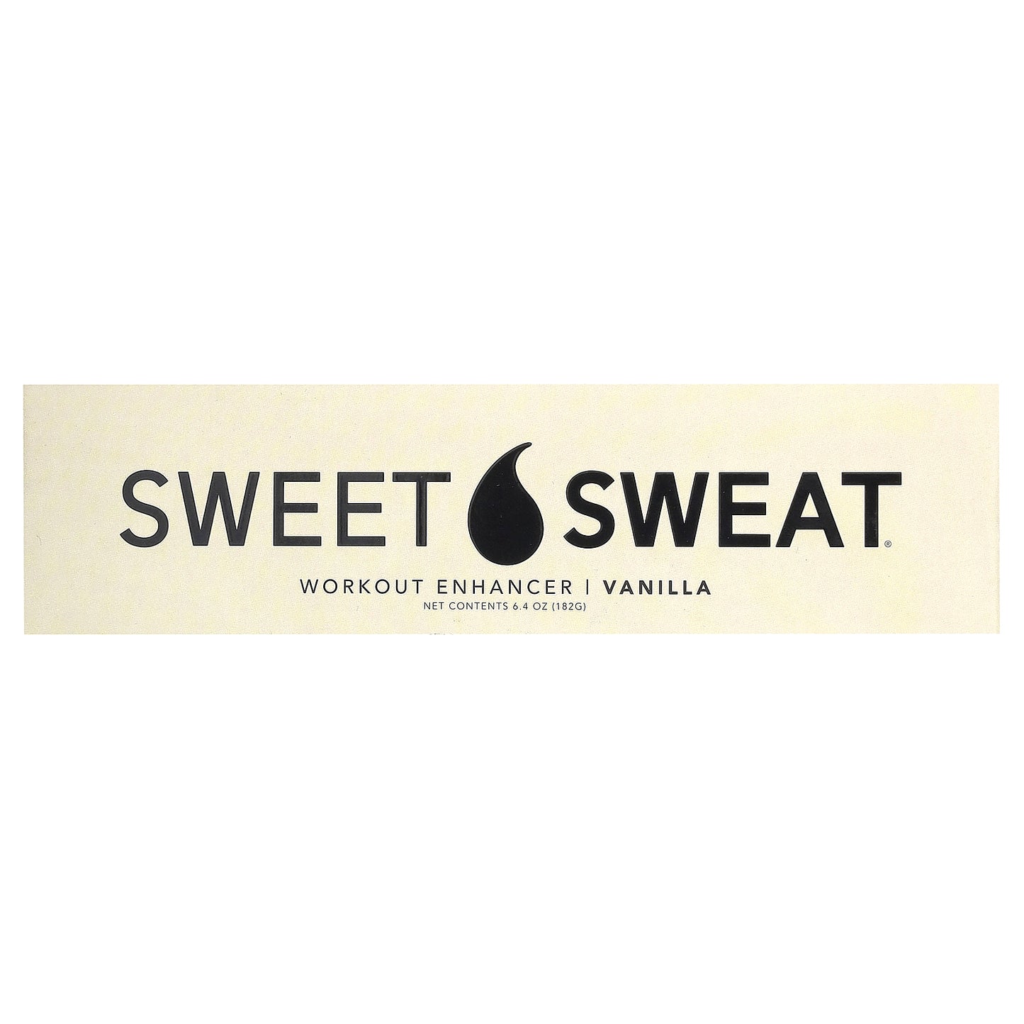 Sports Research, Sweet Sweat®, Workout Enhancer, Vanilla, 6.4 oz (182 g)