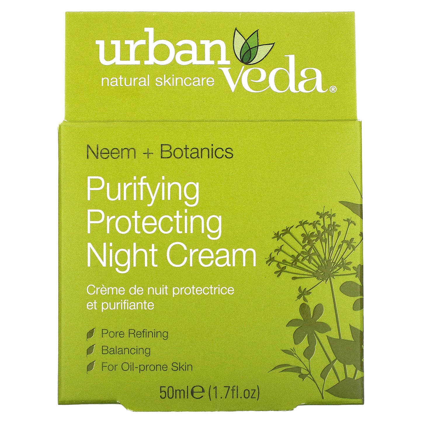 Urban Veda, Purifying Protecting Night Cream, 1.7 fl oz (50 ml)