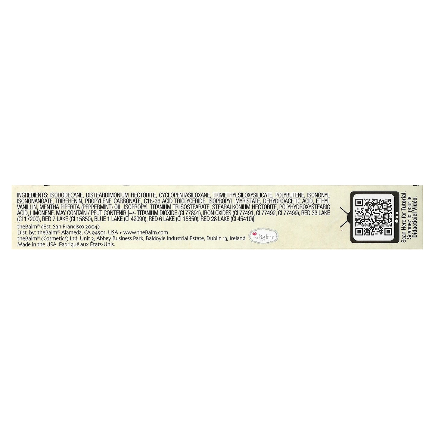 theBalm Cosmetics, Meet Matt(e) Hughes, Long-Lasting Liquid Lipstick, Charming, 0.25 fl oz (7.4 ml)