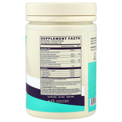 Podium Nutrition, Hydro & Salt 2025 + BCAA, Peach Mango, 14.6 oz (414 g)