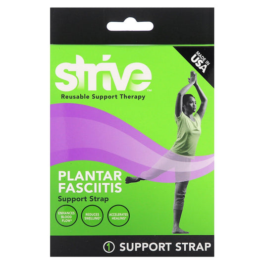 Strive, Plantar Fasciitis Support Strap, One Size Fits Most, 1 Count