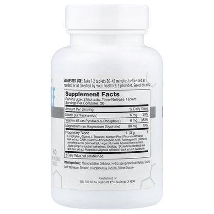 NBI, Sleep Relief , 60 Time-Release Tablets