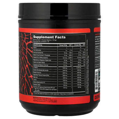 Gorilla Mind, Mode Nitric®, Stimulant Free Pre-Workout Formula, Blackberry Lemonade, 1.72 lb (780 g)
