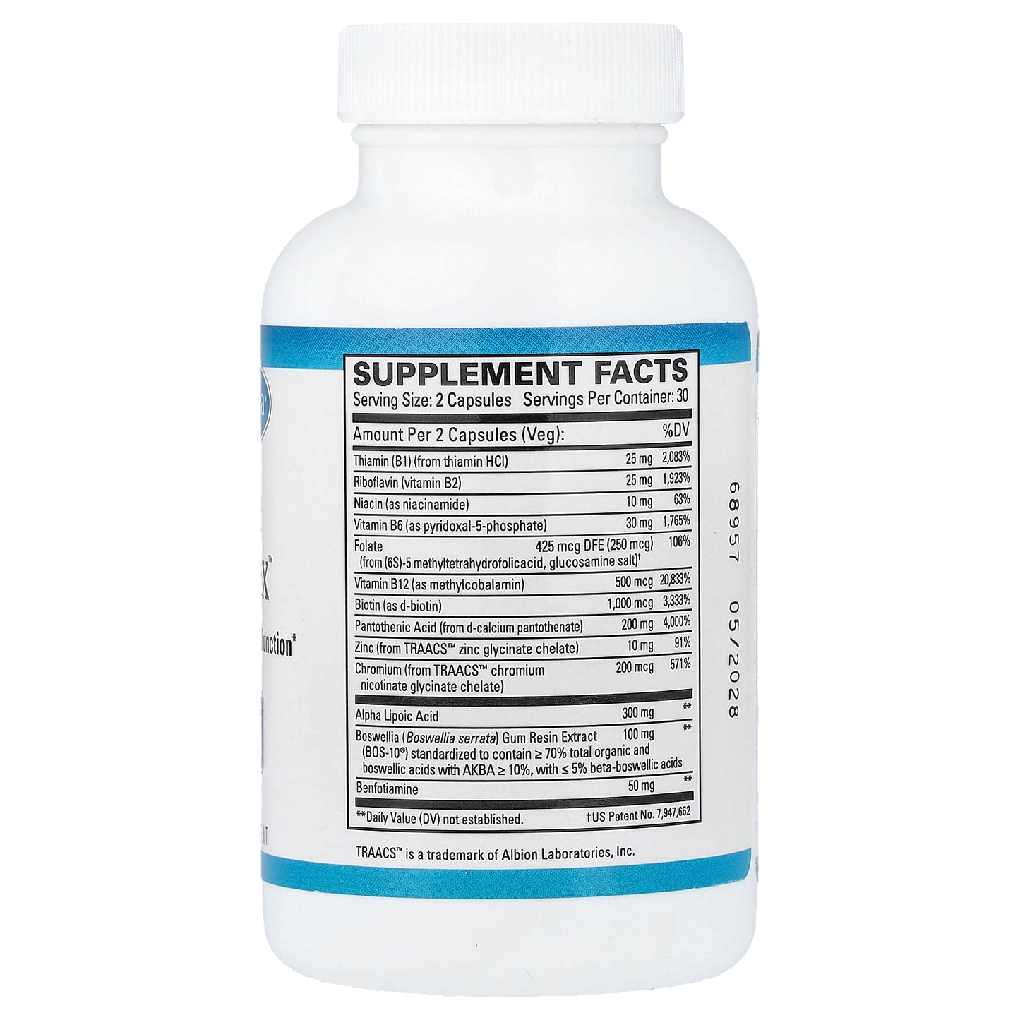 EuroMedica, Nerve Complex™, 60 Capsules