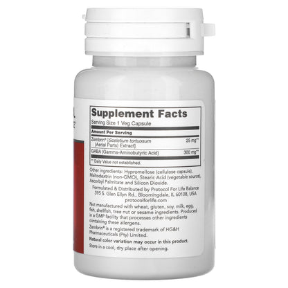 Protocol for Life Balance, Sceletium Extract, 60 Veg Capsules