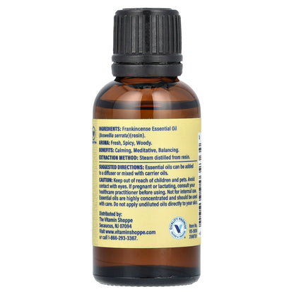 The Vitamin Shoppe, 100% Pure Essential Oil, Frankincense , 1 fl oz (30 ml)