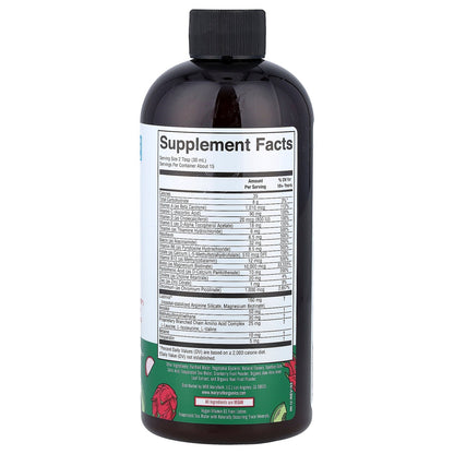 MaryRuth's, Liquid Morning Multivitamin + Hair Growth, Dragon Fruit Melon, 15.22 fl oz (450 ml)