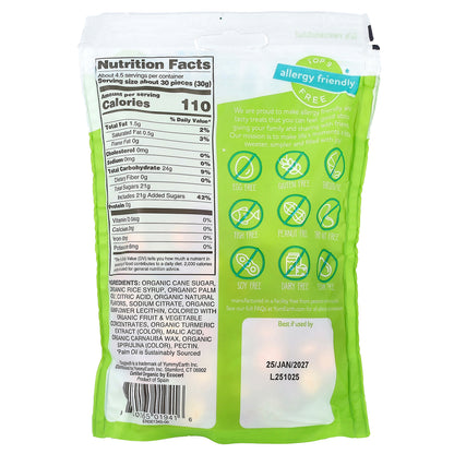 YumEarth, Organic Giggles®, Chewy Candy Bites, Sour, 5 oz (142 g)