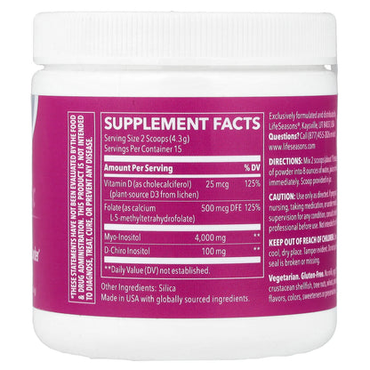 LifeSeasons, Therapeutics, Fertili T™ 2x, Unflavored, 2.3 oz (64.4 g)