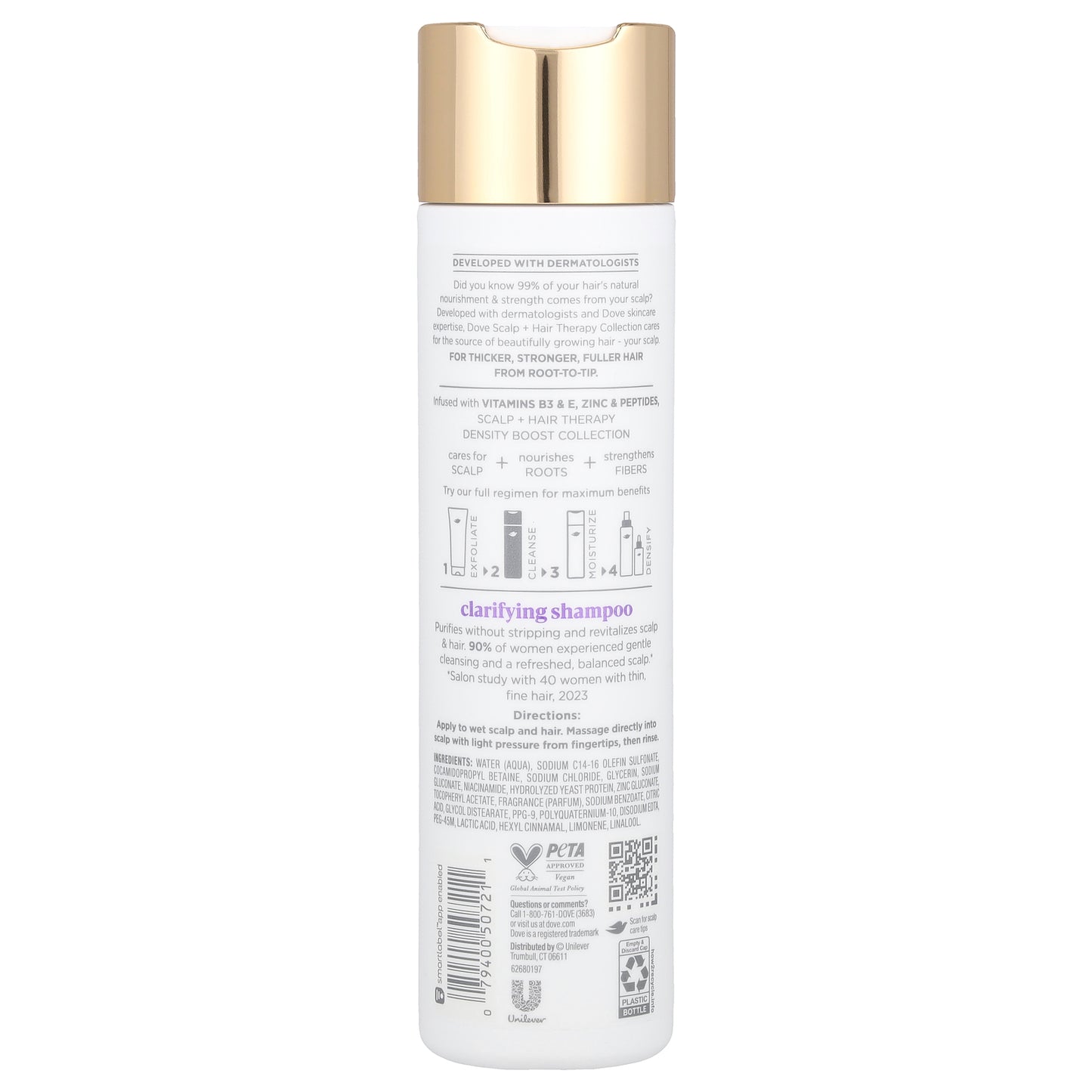 Dove, Scalp + Hair Therapy, Clarifying Shampoo, 9.25 fl oz (273 ml)