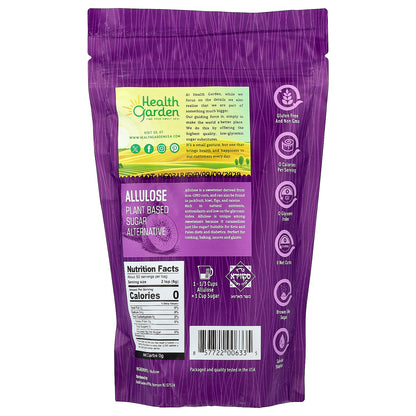 Health Garden, Allulose, Plant Based Sugar Alternative , 14 oz (397 g)