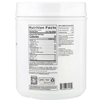 Codeage, Miracle Sugar Allulose Powder, Unflavored, 35.27 oz (1 kg)