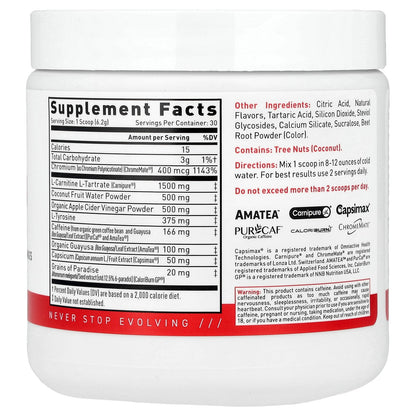 Kaged, Clean Burn, Strawberry Lemonade, 6.56 oz (186 g)