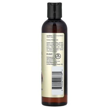 Handcraft Blends, Organic Castor Oil, 8 fl oz (236 ml)