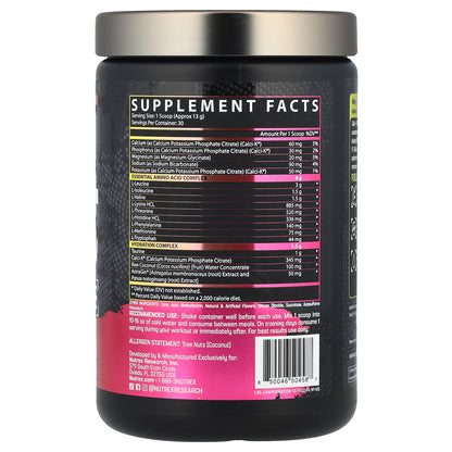 Nutrex Research, EAA + Hydration, Pink Lemonade, 13.76 oz (390 g)