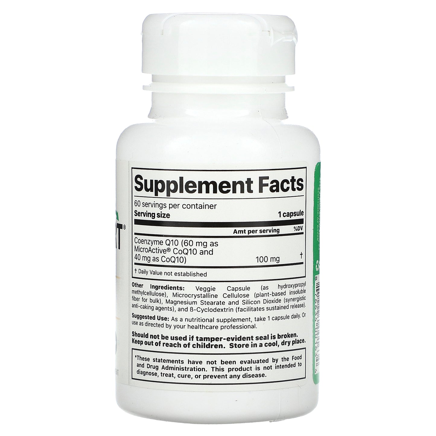 Jigsaw Health, CoQ10 w/ SRT, 60 Capsules (100 mg per Capsule)