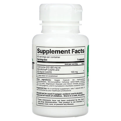 Jigsaw Health, CoQ10 w/ SRT, 60 Capsules (100 mg per Capsule)