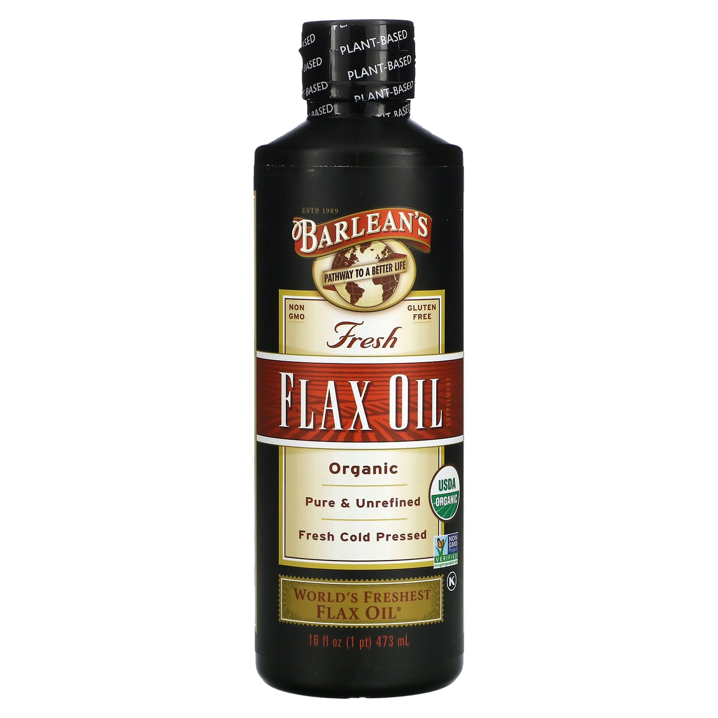 Barlean's, Organic Fresh, Flax Oil, 16 oz (473 ml)