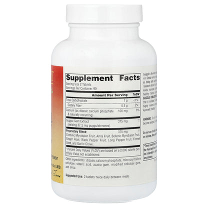 Planetary Herbals, Ayurvedics, Guggul Cholesterol Compound™, 180 Tablets