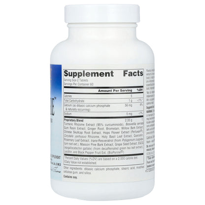 Planetary Herbals, Inflama-Care™, Turmeric/Boswellia Complex, 120 Tablets