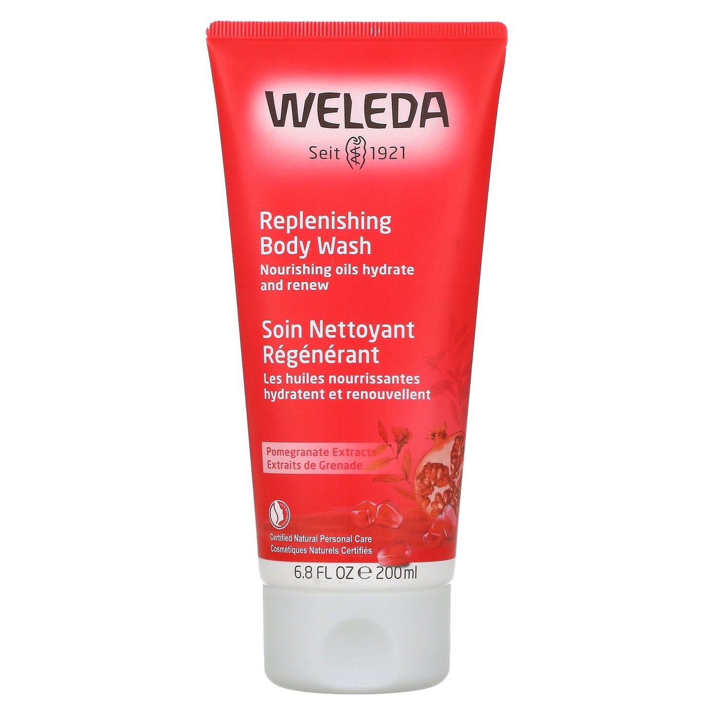 Weleda, Replenishing Body Wash, Pomegranate Extracts, 6.8 fl oz (200 ml)