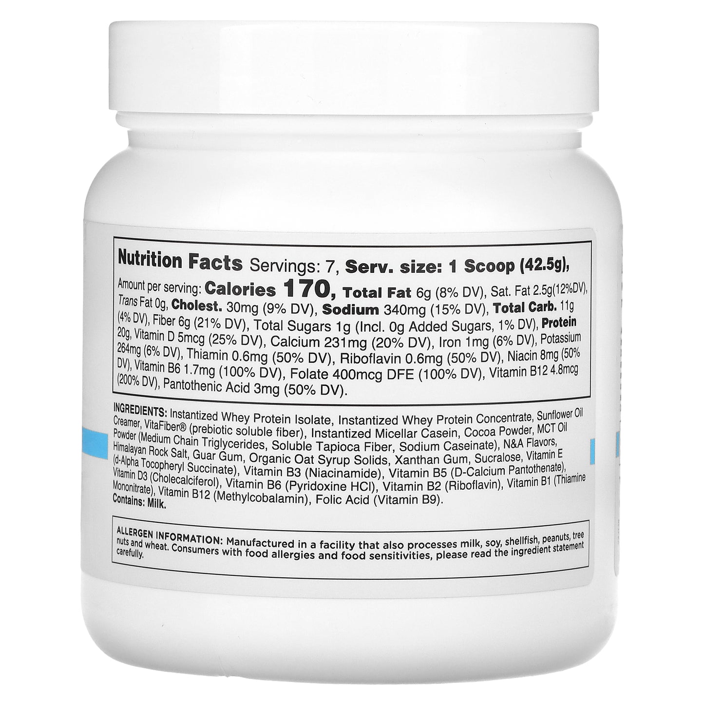 TransformHQ, Everyday, Meal Replacement Shake, Chocolate, 10.5 oz (297.5 g)