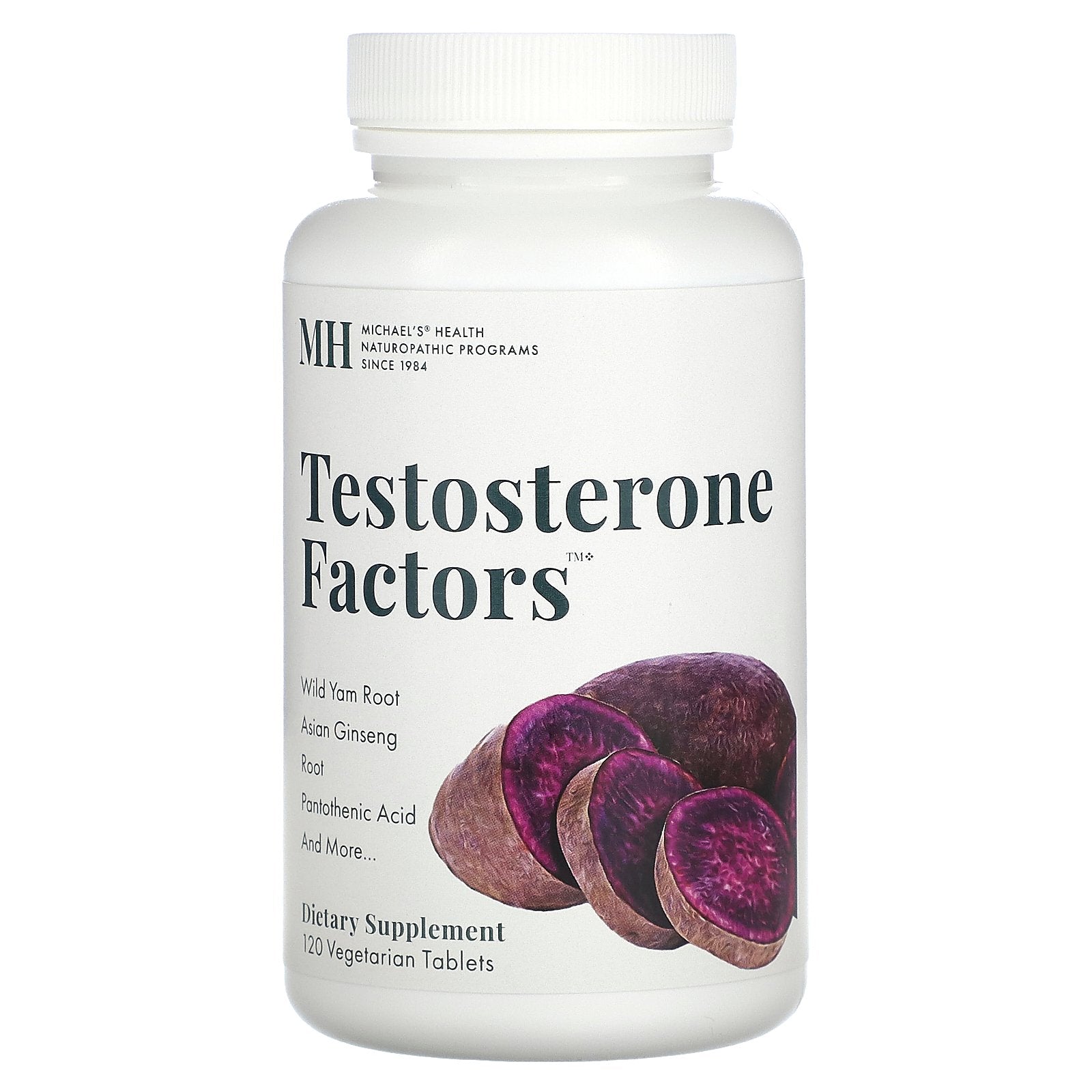 Michael's Health, Testosterone Factors, 120 Vegetarian Tablets