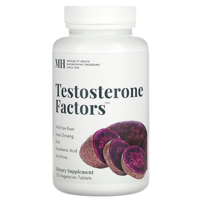 Michael's Health, Testosterone Factors, 120 Vegetarian Tablets