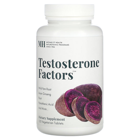 Michael's Health, Testosterone Factors, 120 Vegetarian Tablets