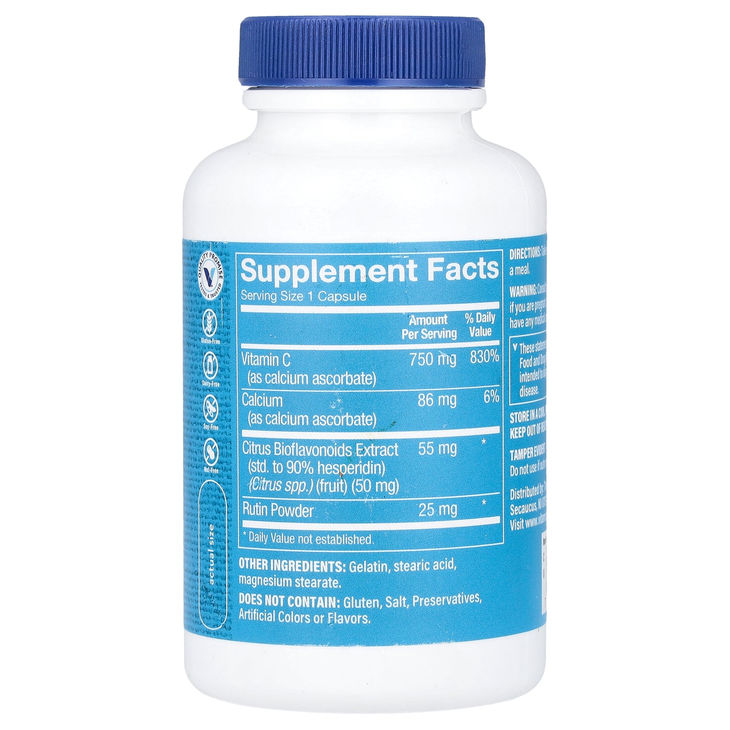 The Vitamin Shoppe, Buffered C-Complex, 100 Capsules