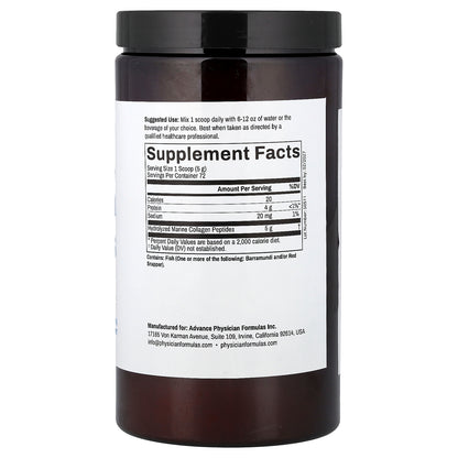 Advance Physician Formulas, Wild Caught Marine Collagen Peptides, 12.7 oz (360 g)