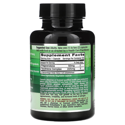 Emerald Laboratories, Pregnenolone, 60 Vegetable Caps