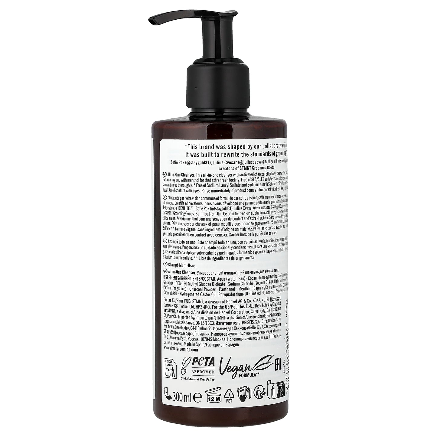 STMNT, All-In-One Cleanser, 10.1 fl oz (300 ml)