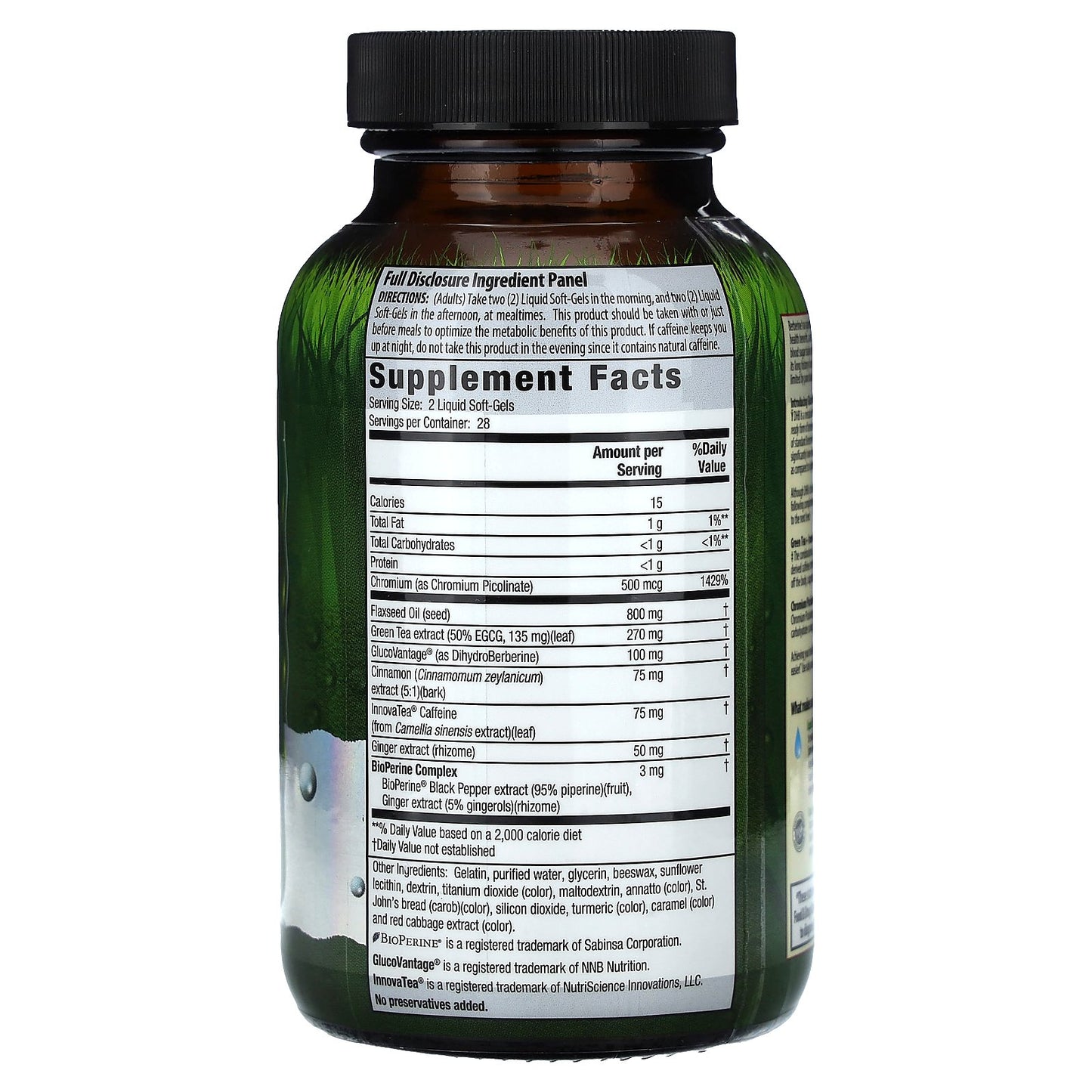 Irwin Naturals, Berberine-Body + Fat Burner , 56 Liquid Soft-Gels