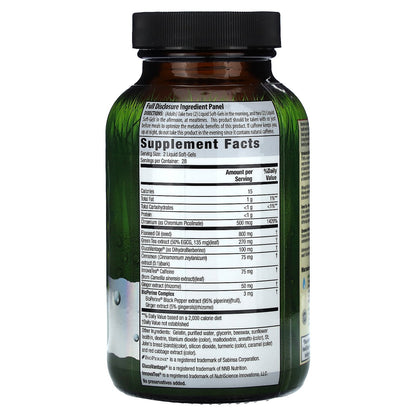 Irwin Naturals, Berberine-Body + Fat Burner , 56 Liquid Soft-Gels