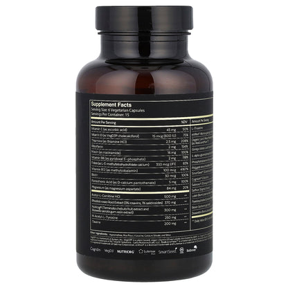 Qualia, Mind®, Caffeine Free, 90 Capsules