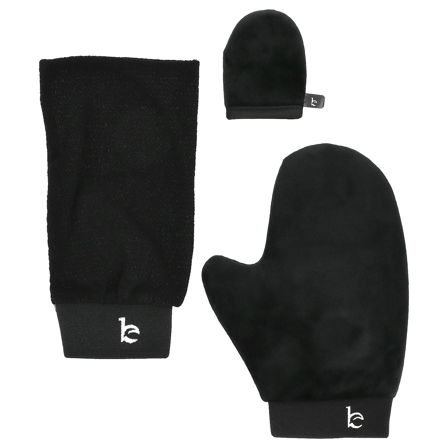 Beauty By Earth, Self Tanner Exfoliation & Application Kit , 3 Piece Set