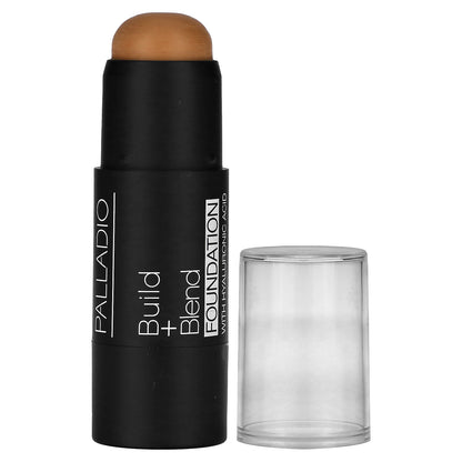 Palladio, Build + Blend Foundation Stick, Amber Glow BBFS08, 0.25 oz (7 g)