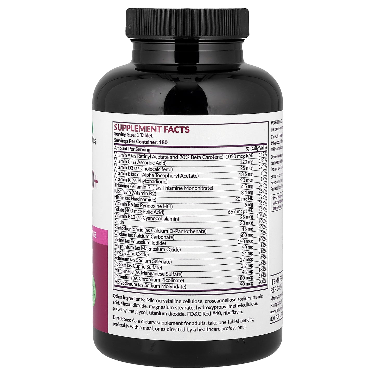 Futurebiotics, Women's 50+ Multivitamin, 180 Tablets