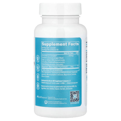 Revive, Curcumin C3 Complex®, 60 Vegetarian Capsules